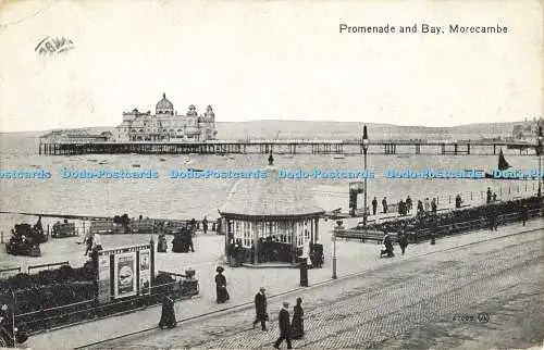 R562176 Morecambe Promenade and Bay Valentine Serie 1921