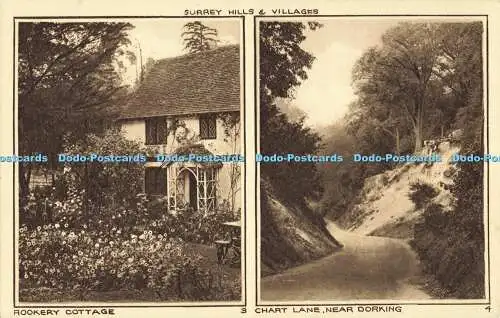 R560941 Surrey Hills and Villages Rookery Cottage Chart Lane near Dorking Photoc