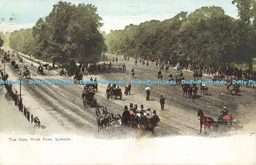 R562180 London The Row Hyde Park 1903