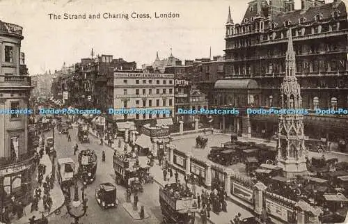 R562181 London The Strand and Charing Cross Valentine Series Picture 1922