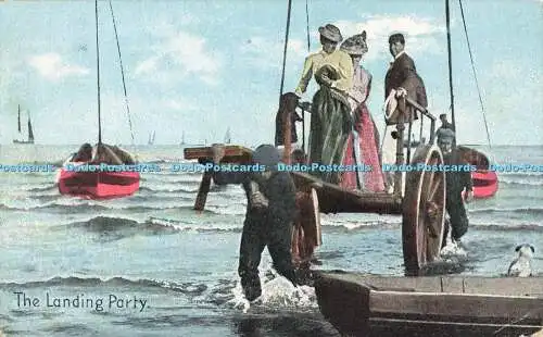 R562186 The Landing Party Shurey Diese schöne Serie von Fine Art Postkarten Sm