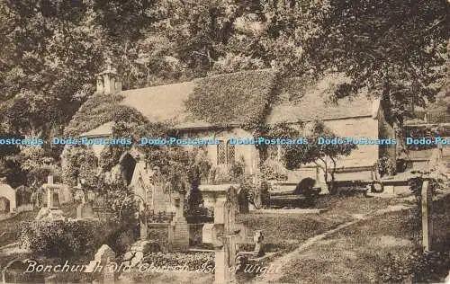 R560956 Isle of Wight Bonchurch Old Church F Frith No 26153 1928