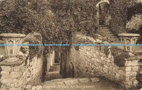 R560974 Farnham Castle Steps to Dungeons F Frith No 75297