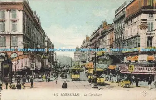 R562212 Marseille La Cannebiere J F E