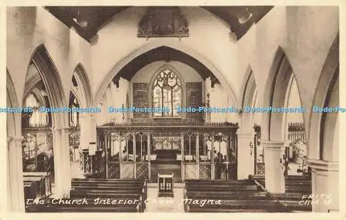 R560998 Chew Magna The Church Interior F Frith