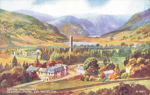 R561106 Co Wicklow Glendalough Seven Churches Valentine