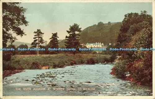 R561108 Co Wicklow The River Aughrim at Wooden Bridge Valentine Carbo Farbe