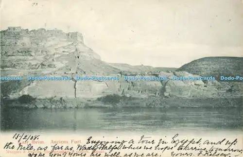 R561110 Kasr Ibrim Anciens Fort Marques and Fiorillo 1908