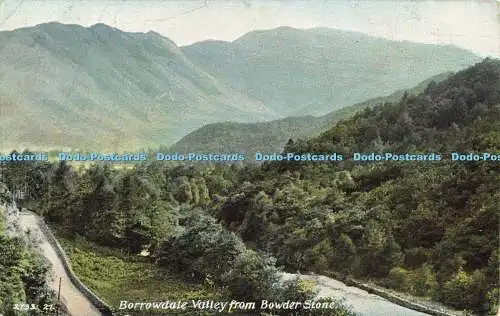 R562350 Borrowdale Valley von Bowder Stone F Hartmann