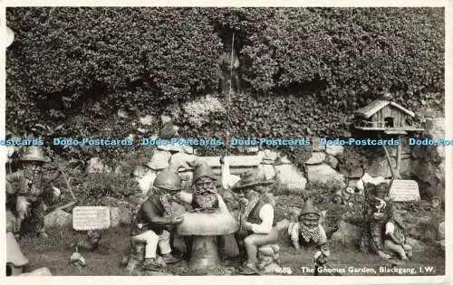 R561127 I W Blackgang The Gnomes Garden Nigh RP 1954