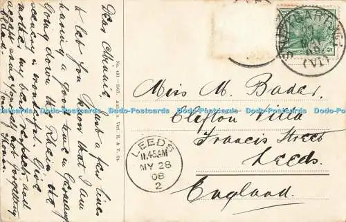R562383 Stuttgart Schlossplatz mit Residenz Schloss H und V Nr 491 1908