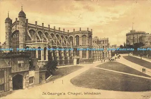 R562420 Windsor St George Chapel Postkarte 1911