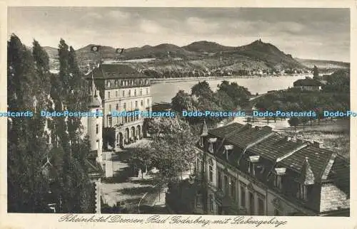 R562437 Rheinhotel Dreesen Bad Godesberg Mit Siebengebirge Schröder Echt Kupfert