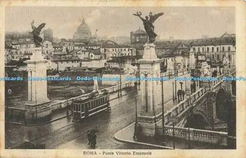 R561238 Roma Ponte Vittorio Emanuele M G 1925