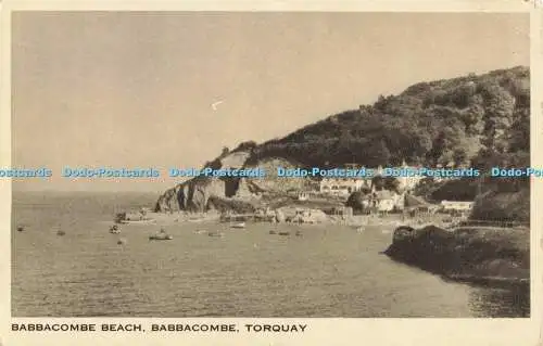 R562591 Babbacombe Beach Babbacombe Torquay W J Nigh