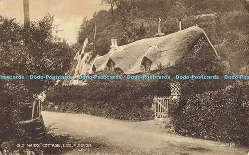 R561405 Lee N Devon Old Maids Cottage C Hill 1924