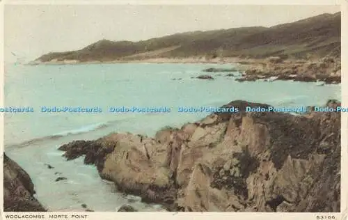 R561417 Woolacombe Morte Point Photochrom