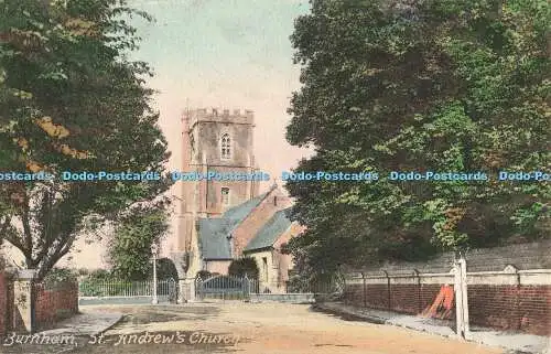 R561438 Burnham St Andrew Church Pople and Churchill 1907