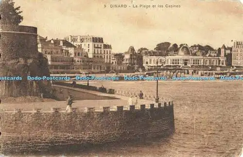 R561525 Dinard La Plage et les Casinos G Leroy