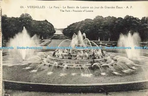 R562767 104 Versailles Le Parc Le Bassin de Latone un jour de Grandes Eaux Park