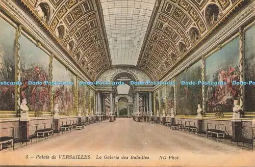 R561591 Palais de Versailles La Galerie des Batailles ND Phot