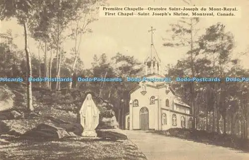 R562820 First Chapel Saint Josephs Shrine Montreal Canada Premiere Chapelle Orat