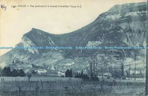 R561627 Culoz Vue Generale et le Grand Colombier Collection La Plus Belle F De M