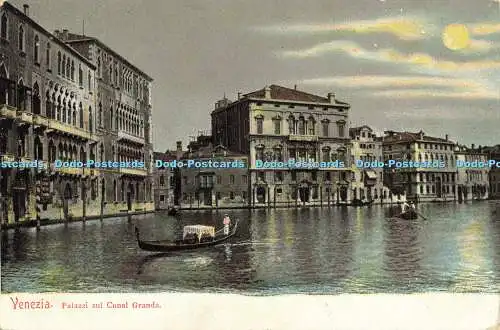 R562941 Venezia Palazzi sul Canal Grande T E L Serie 850