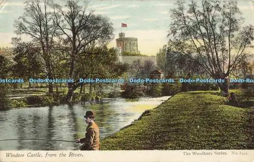 R562960 Windsor Castle aus River Woodbury Serie Nr 1444 1916
