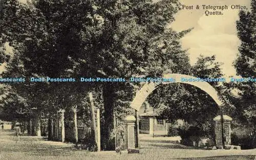 R561734 Quetta Post and Telegraph Office Rewachand Motumal No 22