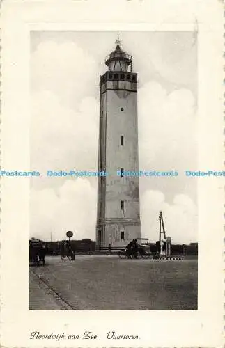 R563046 Noordwijk aan Zee Vuurtoren N V Uitg Mij Rembrandt Utrecht No 35