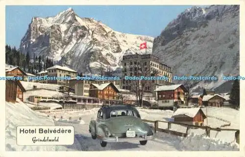 R561875 Hotel Belvedere Grindelwald Postkarte