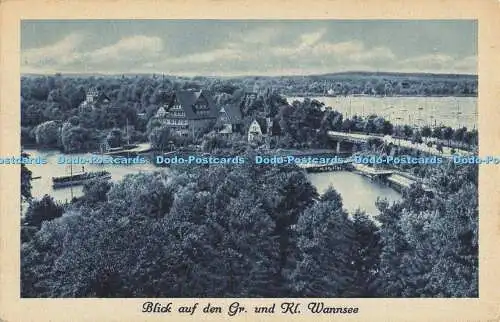 R561946 Blick auf den Gr und Kl Wannsee S Stojanovics