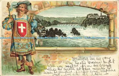 R562044 Rheinfall Schloss Laufen Louis Bleuler Erben