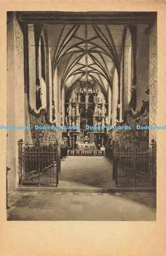 R563384 Danzig Dominikanerkirche Basilika St. Nikolaus XIII XIV c Chor von ba