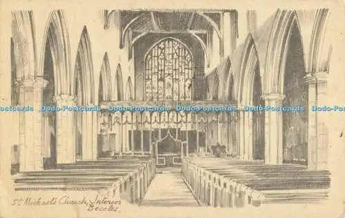 R563598 Beccles St Michael Church Interior D A Shields WP Series