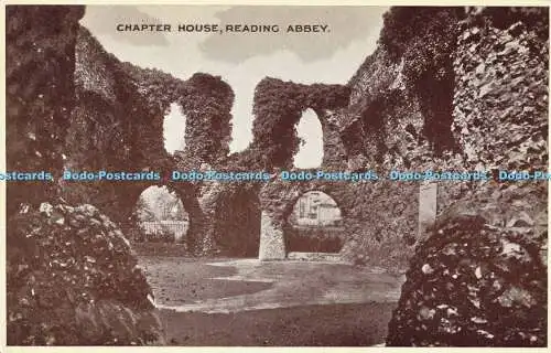 R563653 Reading Abbey Chapter House E T W Dennis