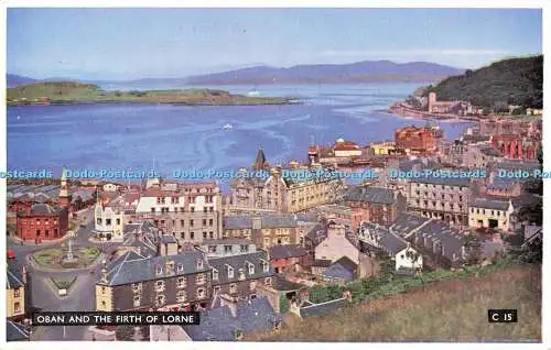 R563677 Oban and the Firth of Lorne A D Henderson Coloured Series