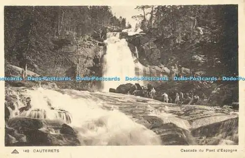 R563725 Cauterets Cascade du Pont d Espagne C A P