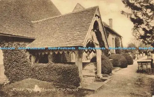 R563747 Stoke Poges Church The Porch F Frith No 81681