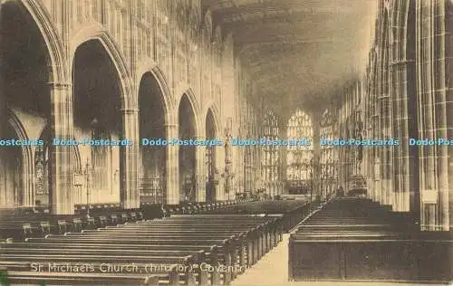 R563788 Coventry St Michaels Church Interior W H S Aldwych Serie S 4664