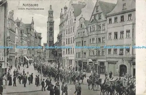 R563802 Augsburg Untere Maximilianstraße J Brack 1907