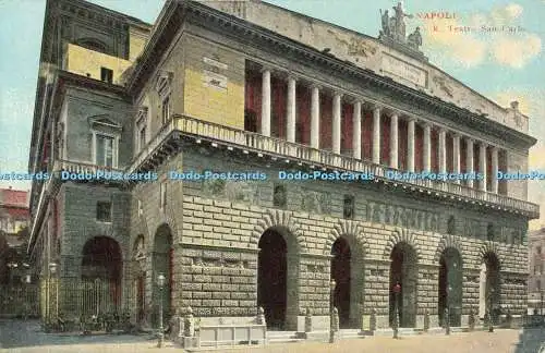 R563847 Napoli R Teatro San Carlo R und C