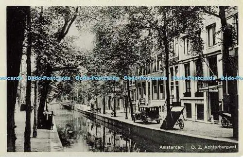 R563862 Amsterdam O Z Achterburgwal J Schlitten