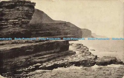 R563865 Filey Brigg The Caves J Salmon Sepio Style