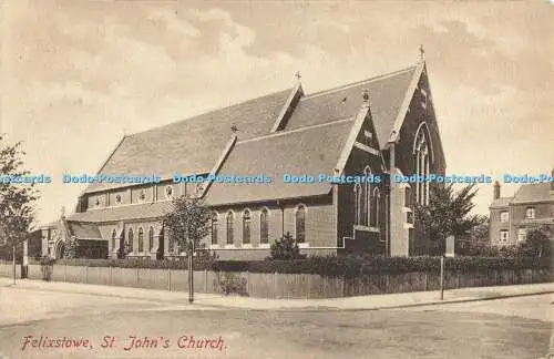 R563866 Felixstowe Johanneskirche F Frith Nr 58983 1909