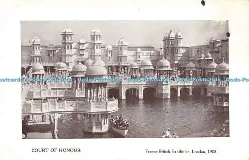 R563869 Court of Honour Franco British Exhibition Bonnett and Shum L P A LD 1908