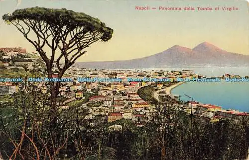 R563888 Napoli Panorama dalla Tomba di Virgilio Trampetti und Migliaccio