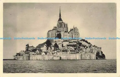 R563899 Abbaye du Mont Saint Michel Vue Generale Face Est Serv Commercial Monume