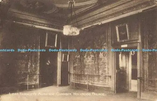 R563940 Lord Darnley Audience Chamber Holyrood Palace 1919